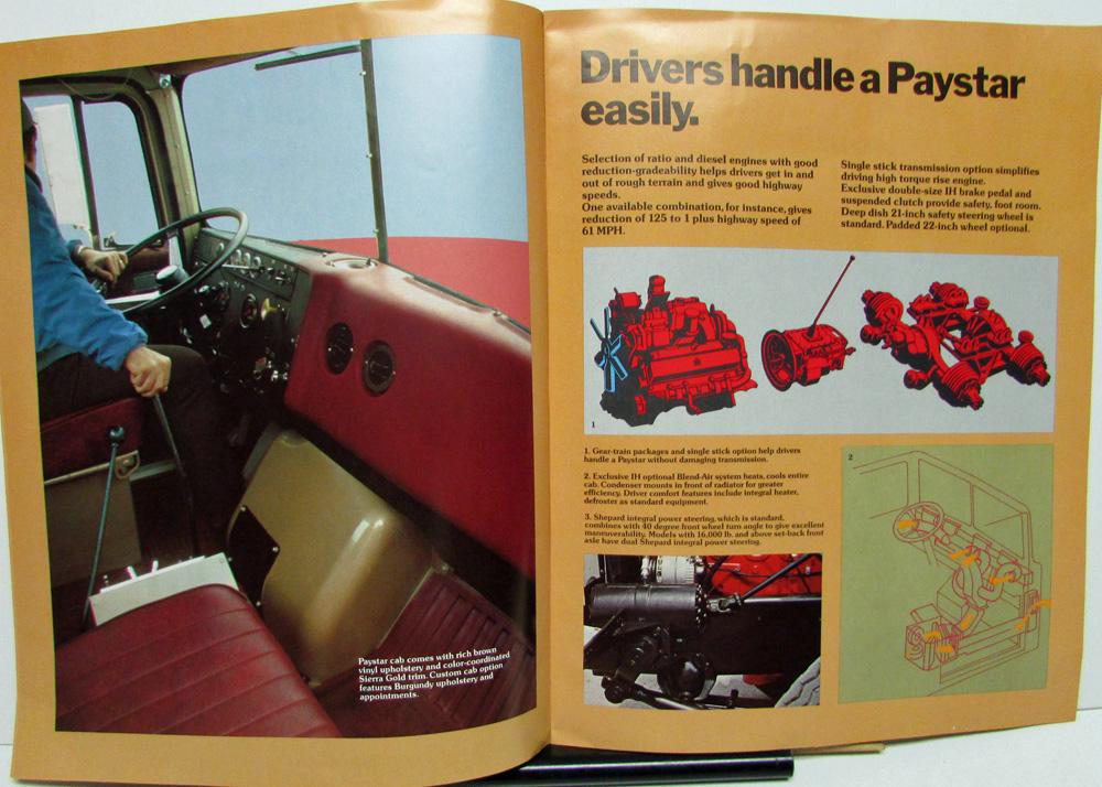 1974 International Trucks Dealer IH Large Sales Brochure ...