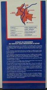 1993 1994 Speedy Micro MEGA Car Sales Folder With New Car Entry Form FRENCH Text