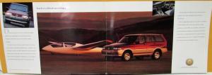 1992 SsangYong 4WD SUV Wagons Color Sales Brochure Dutch Text Original