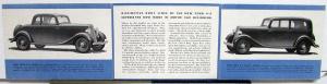 1933 Ford The New V-8 Sales Folder Brochure