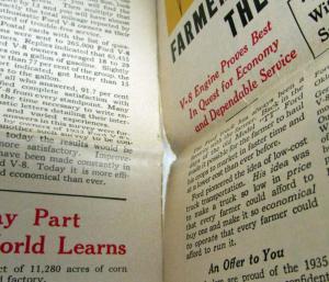 1935 Ford Farm News Industrys New Partner The Farmer