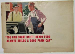 1935 Ford Farm News Industrys New Partner The Farmer