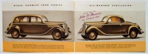 1935 Ford V-8 Buy Now Sales Brochure Coppertone