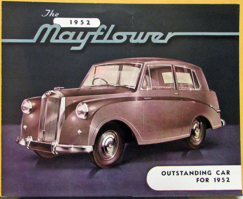 1952 Standard Mayflower British Car Australian Market Sales Folder Original