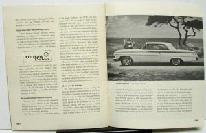1961 General Motors Stock Shareholders Third Quarterly With 1962 Models Shown