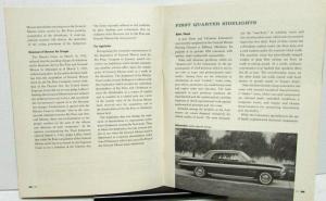 1962 First Quarter General Motors Shareholders Quarterly Financial Report