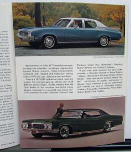 1969 Third Quarter General Motors Stock Shareholders Quarterly Financial Report
