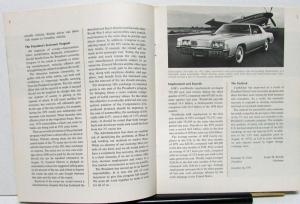 1971 Third Quarter General Motors Shareholders Quarterly With 1972 Models Shown