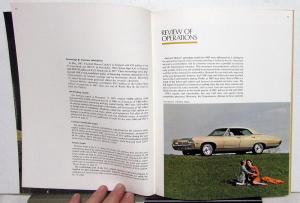 1967 General Motors GM Annual Report Pontiac GTO Cadillac GMC Truck Chevelle