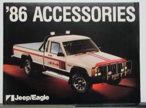 1986 Jeep Eagle Accessories Dealer Sales Brochure Catalog