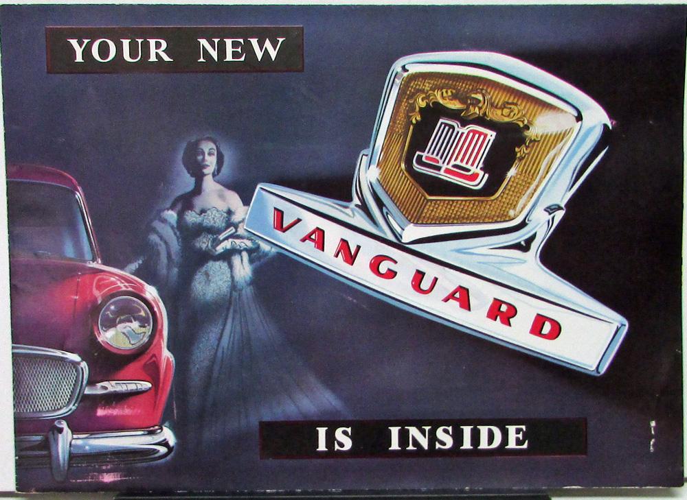 1958 Standard Vanguard Spacemaster Australian Car Market Sales Folder IS INSIDE