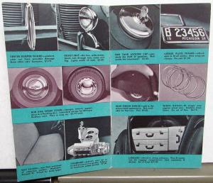 1939 Ford Accessories Get More Enjoyment Out of Motoring Sales Brochure