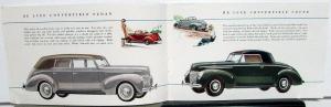 1939 New Ford V8 Cars Sales Brochure Small Version Dated 10/38 Original