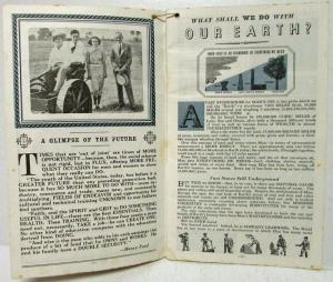 1939 Ford Home Almanac and Facts Book