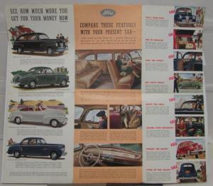1941 Ford Its a Big New Car Sales Folder