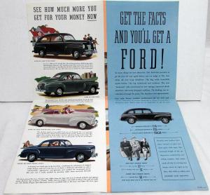 1941 Ford Its a Big New Car Sales Folder