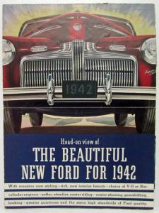 1942 Ford Is This the Car You Want Sales Folder