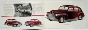 1946 Ford Sales Brochure French Text