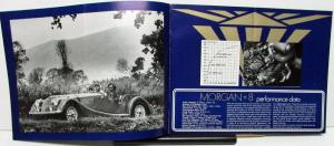 1974-75 ? Morgan Motor Co Dealer Sales Brochure +8 4/4 W/Envelope Rare