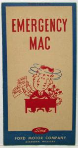 1946 Ford Emergency Mac Promotional Sales Brochure to Dealers