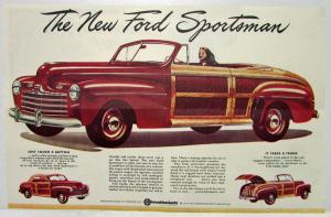 1946 Ford Smarter Than Smart Sales Folder 1974 REPRINT