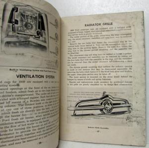 1949 Ford Mechanics Handbook Ford Passenger Cars V8 and 6