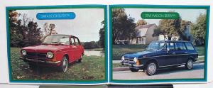 1971 Subaru Star Series 2 & 4 Door & Station Wagon FWD Sales Folder Original