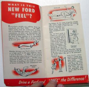 1949 Quick Facts About the 49 Ford Sales Brochure Revised Edition