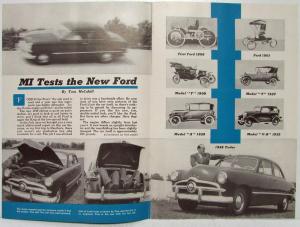 1949 Ford Mechanix Illustrated Special Reprint Road Test