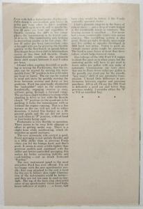 1951 Ford Popular Mechanics Magazine Article Reprint April