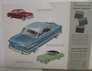 1951 Stunning New Ford Victoria Sales Folder