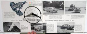 1951 Ford Steps Ahead with 43 Features Sales Brochure Fordomatic Drive