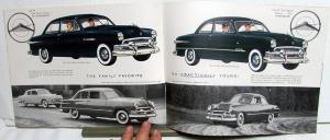 1951 Ford Steps Ahead with 43 Features Sales Brochure Fordomatic Drive