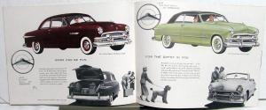 1951 Ford Steps Ahead with 43 Features Sales Brochure Fordomatic Drive