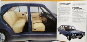 1977 1978 1979 Sunbeam 1250 1500 TC 1250 TC Break FRENCH Color Sales Folder Orig