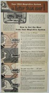 1953 Ford MagicAire System Mailer Sales Folder