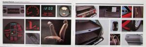 1982 Subaru Hardtop Sedan Hatchback Wagon Color Sales Brochure Original