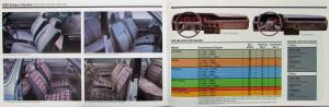 1982 Subaru Hardtop Sedan Hatchback Wagon Color Sales Brochure Original