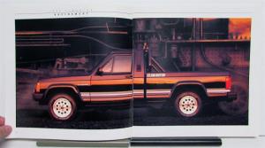 1988 Jeep Comanche Pioneer Eliminator Chief Laredo ORIGINAL Sales Brochure