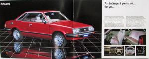 1983 ? Subaru Leone Sedan Coupe Wagon Brumby Sales Brochure AUSTRALIAN