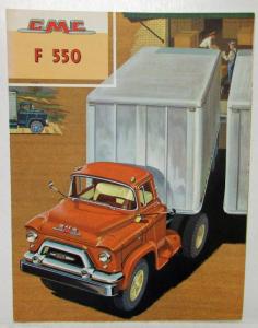 1959 GMC F 550 Sales Folder