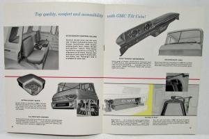 1960 GMC B6000 L6000 Trucks and Tractors Sales Brochure Original