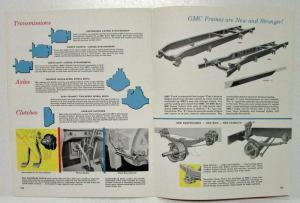 1960 GMC B6000 L6000 Trucks and Tractors Sales Brochure Original