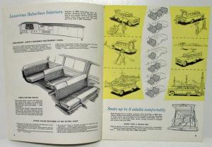 1961 GMC Suburban and Panel Sales Brochure Revised