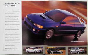 1999 Subaru Impreza Outback Legacy Forester Sales Brochure Original