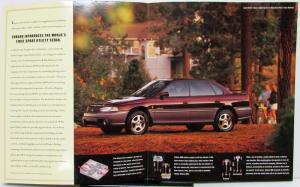 1999 Subaru Sport Utility Sedan and Limited Color Sales Folder Original
