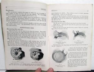 1921 Cadillac Type 59 Owners Manual Original Care & Operation Instructions Orig