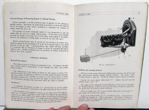 1921 Cadillac Type 59 Owners Manual Original Care & Operation Instructions Orig