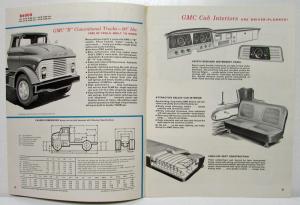 1962 GMC B6000 L6000 Trucks Tractors Sales Brochure Original