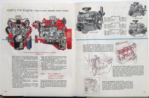 1962 GMC Truck Tractor 3500 4000 B4000 L4000 Sales Brochure Revised